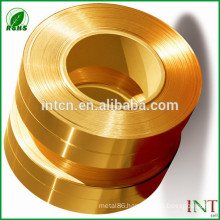 China copper Minerals Metallurgy factory supplies CuZn33 brass strips